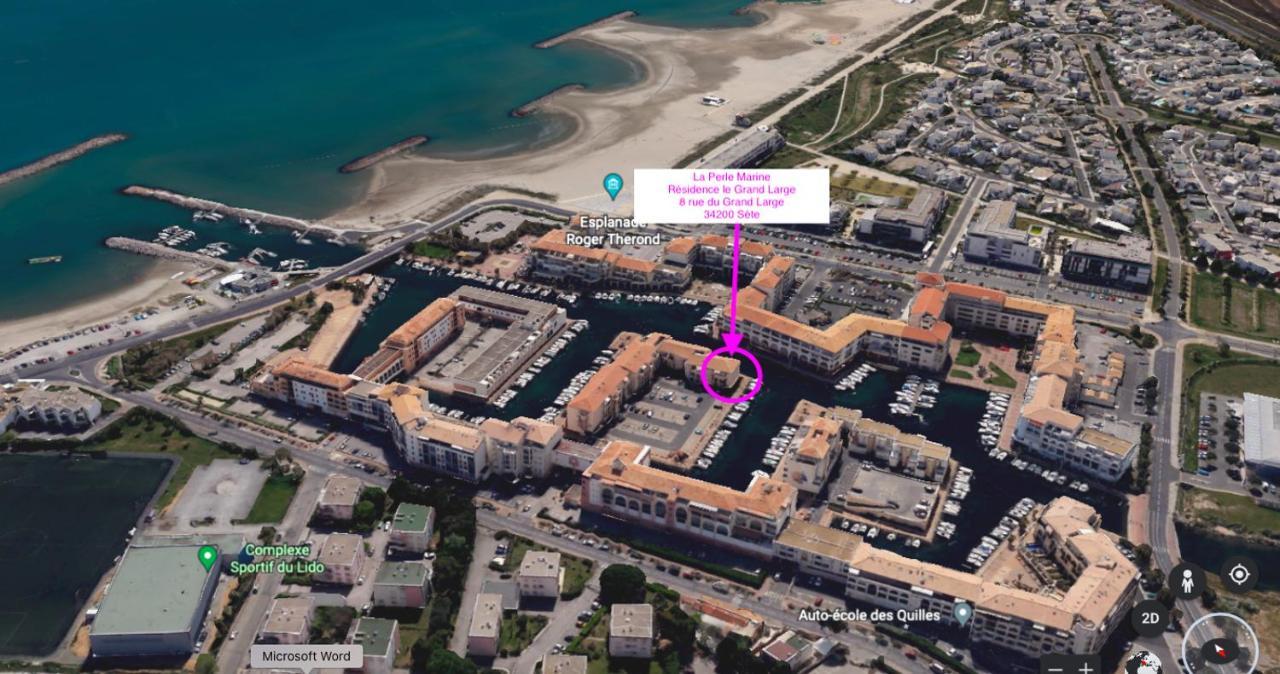 La Perle Marine, Cosy Et Renove, 200 M De La Plage, 1 Chambre, Parking Et Wifi Sète Exterior foto